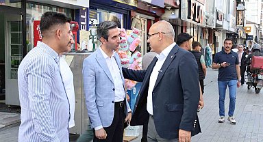 Ağrı Valisi Koç esnafı ziyaret etti, vatandaşların taleplerini dinledi