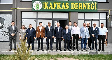 Akar ve Büyükkılıç'tan Kayseri Kafkas Derneği'ne ziyaret