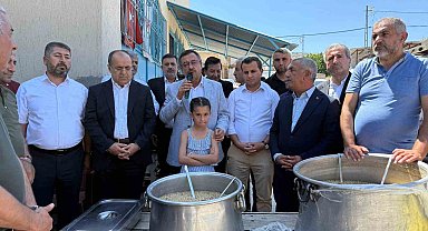 Akçadağ Fatih Mahallesi'nde aşure etkinliği