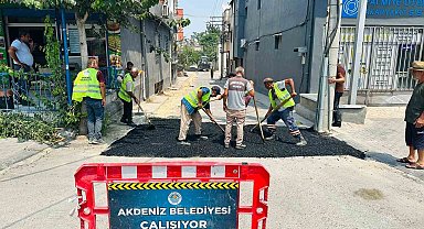 Akdeniz'in her mahallesine hizmet götürülüyor