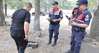 Aksaray jandarma orman yangınlarına karşı teyakkuzda