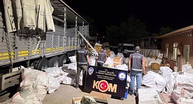 Aksaray KOM'dan kaçakçılara darbe