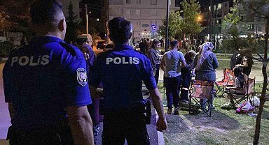 Aksaray'da asayiş ekipleri park ve bahçelerde kuş uçurtmuyor