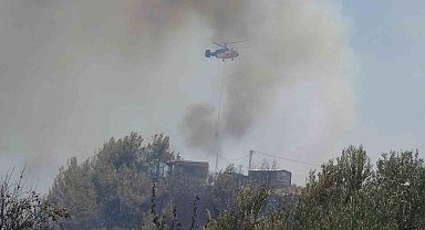 Alevler bir anda evinin yanına geldi, yaşlı adam kabusu yaşadı
