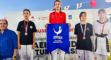 Aliağa'nın minik şampiyonları Manisa'dan zaferle döndü