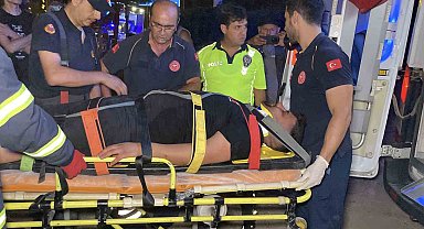 Alkollü ve ehliyetsiz sürücü kaza yaptı: Sürücü ağır yaralı