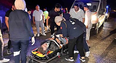 Alkollü ve ehliyetsiz sürücünün kontrolünden çıkan araç şarampole takla attı: 2 yaralı