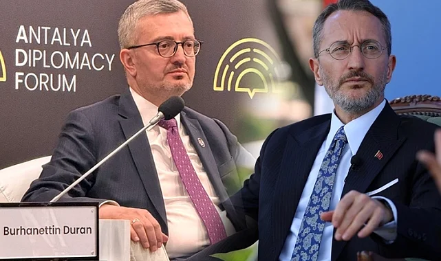 Altun görev değişimiyle TİHEK Başkanlığı'na, Duran İletişim Başkanlığı'na getirildi