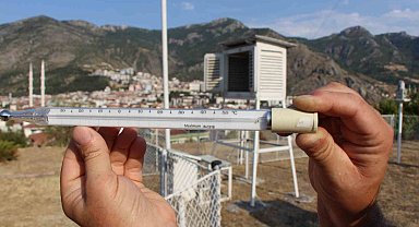 Amasya'da son 25 yılın sıcaklık rekoru kırıldı