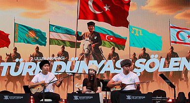 Ankara Keçiören'de Türk Dünyası Şöleni'nde muhteşem final