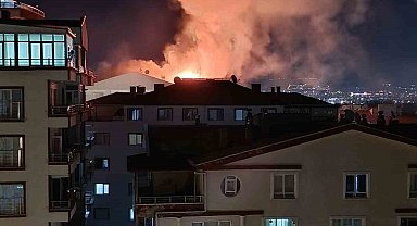 Ankara'da çatı katı yangını