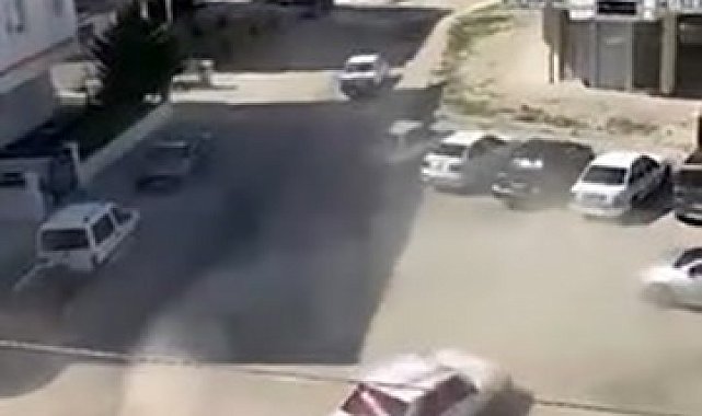 Ankara'da drift atan sürücü ortalığı birbirine kattı