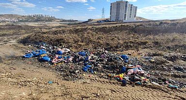 Ankara'da ekili arazideki yangın kontrol altına alındı