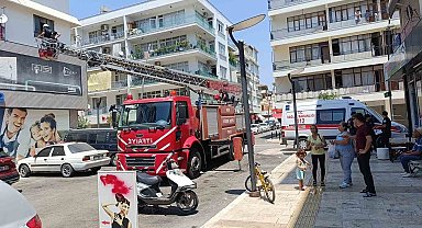 Annemin hayatından endişe ediyorum dedi, ambulans, itfaiye ve polis ekipleri alarma geçti