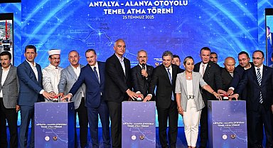 Antalya-Alanya Otoyolu'nun temeli atıldı... Turizmin başkentine dev yatırım