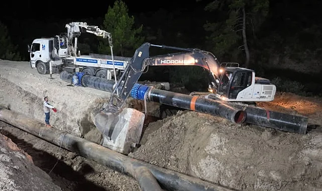 Antalya Alanya'nın içme suyu altyapısına güçlü dokunuş