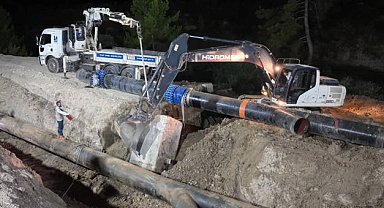 Antalya Büyükşehir'den Alanya'nın içme suyu altyapısına güçlü dokunuş