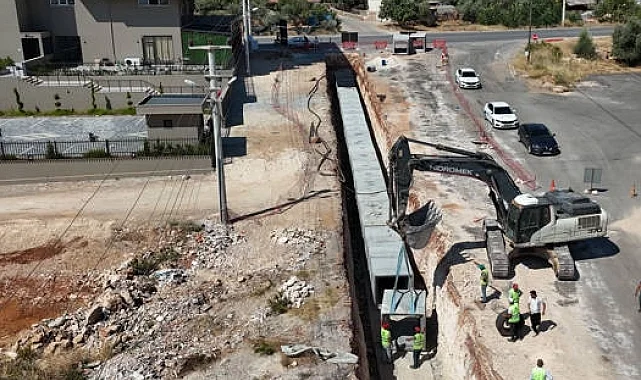 Antalya Kepez'e 92 Milyon TL'lik yağmur suyu yatırımı