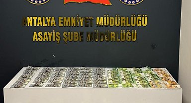 Antalya'da evden 2 milyon liralık altın ve döviz hırsızlığı