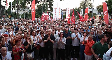 Antalya'da Muhittin Böcek'e destek mitingi