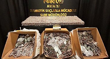 Antalya'da son 1 haftada uyuşturucu operasyonlarında 22 kişi tutuklandı