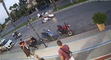 Antalya'da turistlerin ayağını yerden kesen kaza