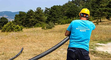 Artan su talebine karşı kırsalda altyapı çalışmaları devam ediyor