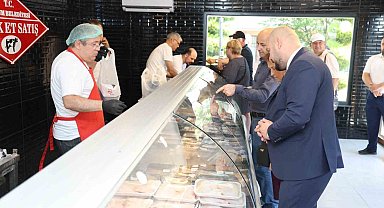 Atakum'a yeni halk et satış noktası