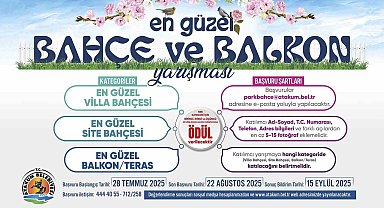 Atakum'da 'En Güzel Balkon ve Bahçe Yarışması'