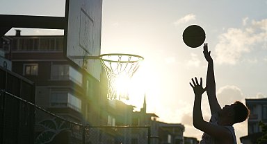 Atakum'da 3x3 basketbol şöleni