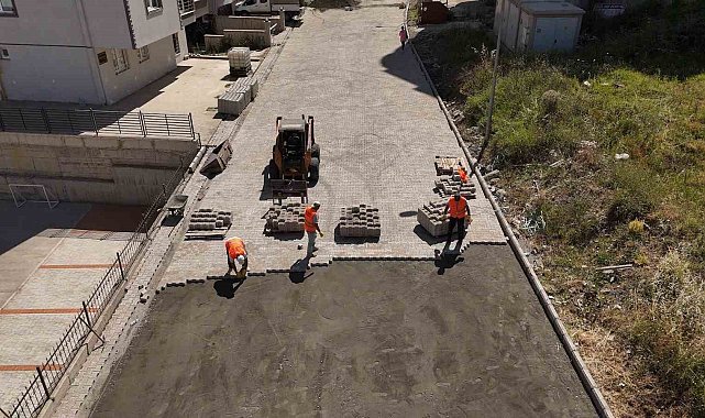 Atakum'da yollar yenileniyor