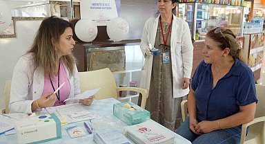 AVM'de vatandaşlara sigaranın zararları anlatıldı