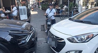 Aydın Efeler'de kaldırımlar, engelli ve yaya geçitleri sürekli işgal altında