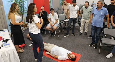AYTO'da Temel İlk Yardım Eğitimi düzenlendi