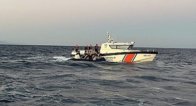 Ayvacık açıklarında 17 kaçak göçmen yakalandı