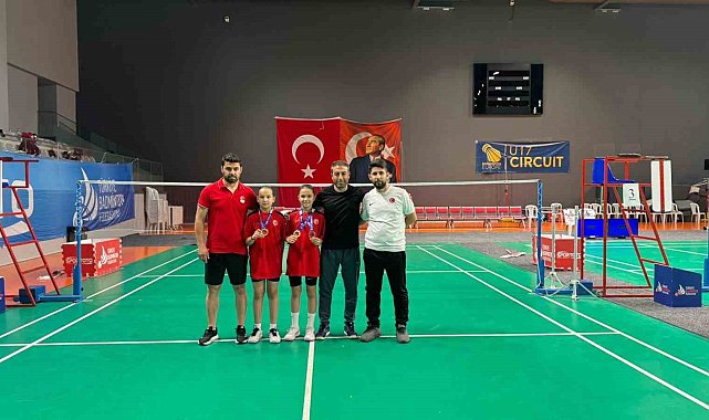 Badminton'da Kayseri'ye iki madalya