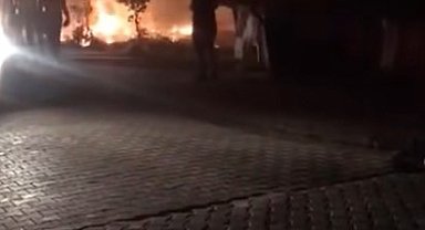 Bakacakkadı yangın paniği