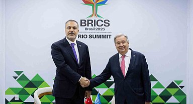 Bakan Fidan, BM Genel Sekreteri Guterres ile görüştü