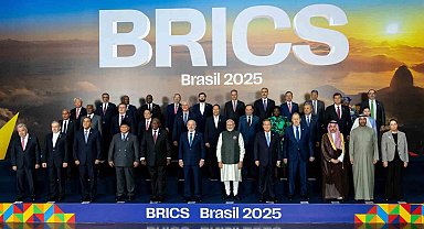 Bakan Fidan, BRICS Liderler Zirvesi'nde aile fotoğrafı çektirdi
