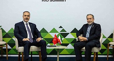 Bakan Fidan, İranlı mevkidaşı Abbas Arakçi ile görüştü