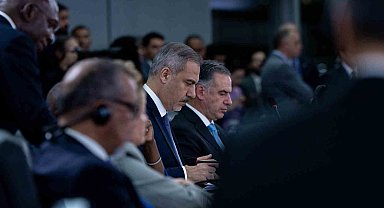 Bakan Fidan: "Filistin halkının yaşadığı dram, bugün çok taraflılık üzerine tartışmalarımızın merkezinde yer almaktadır"