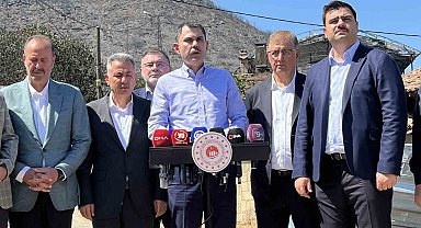 Bakan Kurum açıkladı, Aydın'daki hasar tespit çalışmaları tamamlandı