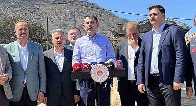Bakan Murat Kurum: "Yaraları birlikte saracağız"