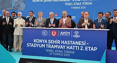 Bakan Uraloğlu: "Konya'nın kent içi raylı sistem ağını; 27.7 kilometreden 134 km'ye yükseltmiş olacağız"