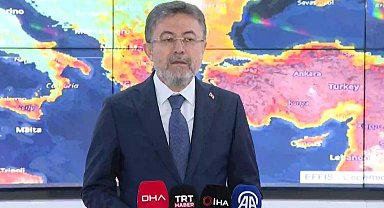 Bakan Yumaklı: Bursa Harmancık hariç 4 ilde 5 yangın kontrol altında