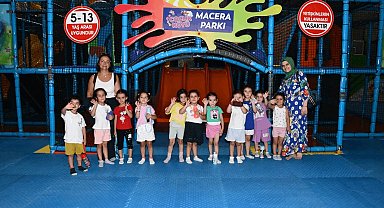 Bal Çocuk'un minikleri Çocuk Köyü'nde doyasıya eğlendi