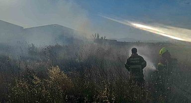 Bandırma'da farklı noktalarda çıkan yangınlar söndürüldü