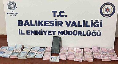 Bandırma'da polis kılığında 1 milyonluk dolandırıcılığa suçüstü