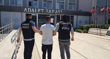 Bandırma'da uyuşturucu suçundan aranan şahıs yakalandı