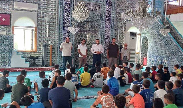 Bandırma'daki camilerde yaz kurslarına yoğun ilgi